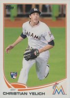 2013 Topps Update #US290 Christian Yelich Baseball Card