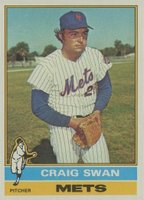 1976 Topps #494 Craig Swan Baseball Card