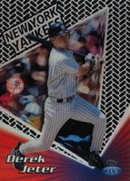 1999 Topps Tek #24A Derek Jeter Pattern 08 Baseball Card