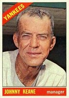1966 Topps #296 Johnny Keane Baseball Card