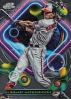 2023 Topps Cosmic Chrome #2 Gunnar Henderson Refractor Baseball Card