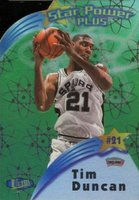 1997 Ultra Star Power #18 Tim Duncan Plus Basketball Card