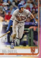 2019 Topps Chrome #152 Jeff McNeil Refractor Baseball Card
