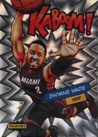 2015 Panini Excalibur Kaboom #14 Dwyane Wade Basketball Card