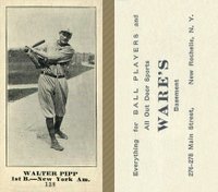 1916 Wares #138 Walter Pipp Baseball Card