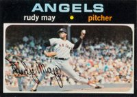 1971 Topps #318 Rudy May Baseball Card