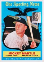 1997 Topps Mantle #27 1959 Topps Reprint Baseball Card