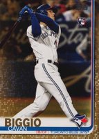 2019 Topps Update  #US39 Cavan Biggio Batting-Gold Baseball Card