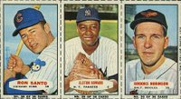 1965 Bazooka Panel #10 Santo/Howard/Robinson Baseball Card