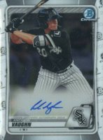 2020 Bowman Chrome Prospect Autographs #CPAAVA Andrew Vaughn Baseball Card
