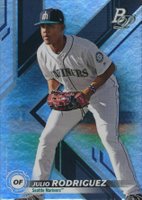 2019 Bowman Platinum Top Prospects #TOP63 Julio Rodriguez Baseball Card