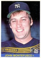 1984 Donruss #126 John Montefusco Baseball Card