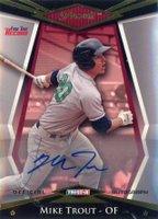 2011 Tristar Pursuit #1 Mike Trout Autograph-Gold Baseball Card