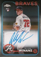2024 Topps Chrome Rookie Autographs #RAAWS Allan Winans Baseball Card
