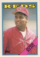 1988 Topps Traded #92T Jose Rijo Baseball Card