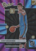 2022 Panini Donruss The Rookies #2 Chet Holmgren Holo Laser Purple Basketball Card