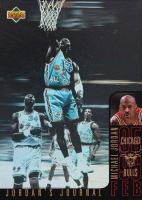 1996 Collector's Choice International Italian Jordan's Journal #J4 Michael Jordan Basketball Card