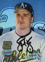 2002 Bowman's Best  #171 Cody McKay Autographed-Blue Baseball Card
