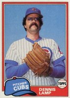 1981 Topps #331 Dennis Lamp Baseball Card