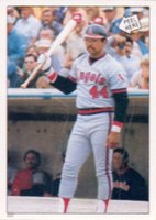 1985 O-Pee-Chee Stickers #220 Reggie Jackson Baseball Card