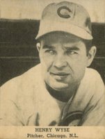 1947 Tip Top Bread # Henry Wyse Baseball Card