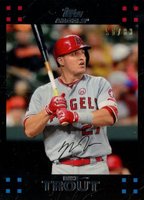 2019 Topps Transcendent VIP Party Mike Trout Through the Years #2007 Mike Trout Baseball Card