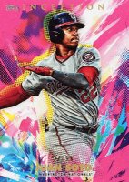 2020 Topps Inception #4 Juan Soto Magenta Baseball Card