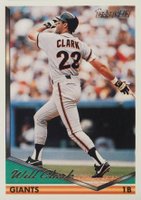 1994 Topps Gold #240 Will Clark Baseball Card