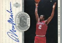 2000 Upper Deck Legends Legendary Signatures #MM Moses Malone Basketball Card