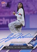 2024 Topps Now #332C Juju Watkins Autograph-Purple Baseball Card