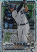 2021 Bowman Chrome Mega Box #187 Spencer Torkelson SP Baseball Card