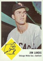 1963 Fleer #10 Jim Landis Baseball Card