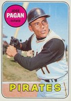 1969 Topps #192 Jose Pagan Baseball Card