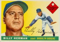 1955 Topps #19 Billy Herman Baseball Card