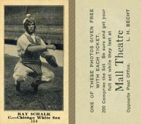 1916 Mall Theatre #154 Ray Schalk Baseball Card