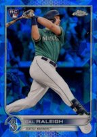 2022 Topps Chrome Sapphire Edition #277 Cal Raleigh Baseball Card