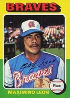 1975 Topps #442 Maximino Leon Baseball Card