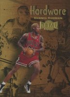 1997 Metal Universe Championship Hardware #11 Dennis Rodman Basketball Card