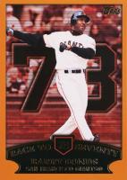 2002 Topps Home Run Record #365 Barry Bonds Home Run #73 Baseball Card