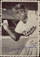 1969 Topps Deckle Edge #12 Rod Carew Baseball Card