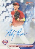 2016 Bowman's Best Best of 2016 Autograph #B16MM Mickey Moniak Baseball Card