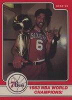 1984 Star Julius Erving #14 Julius Erving Basketball Card