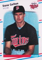 1988 Fleer #7 Steve Carlton Baseball Card