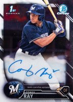 2016 Bowman Draft Chrome Draft Picks Autographs #CDACR Corey Ray Baseball Card