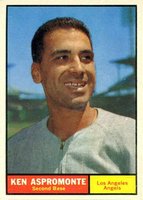1961 Topps #176 Ken Aspromonte Baseball Card
