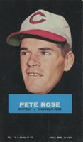 1967 Topps Stand-ups #1 Pete Rose Proof Baseball Card