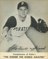 1959 Kahn's Wieners # Robert Friend Baseball Card