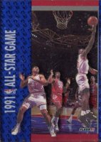 1991 Fleer #238 1991 All-Star Game 3-D Wrapper Redemption Basketball Card