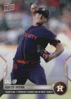 2022 Topps Now #847 Hunter Brown Baseball Card