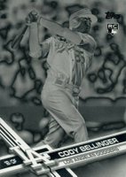 2017 Topps Update #US50 Cody Bellinger Swinging-Negative Baseball Card